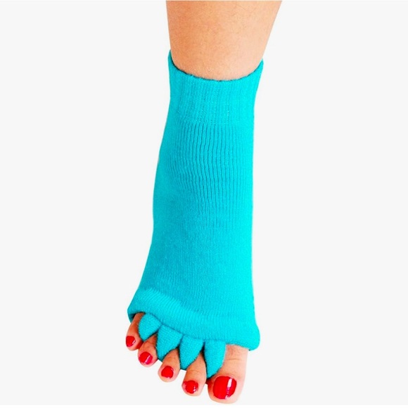 Nachvorn Five Toe Separator Socks Alignment Pain Health Massage Socks 3-pair - Picture 5 of 10